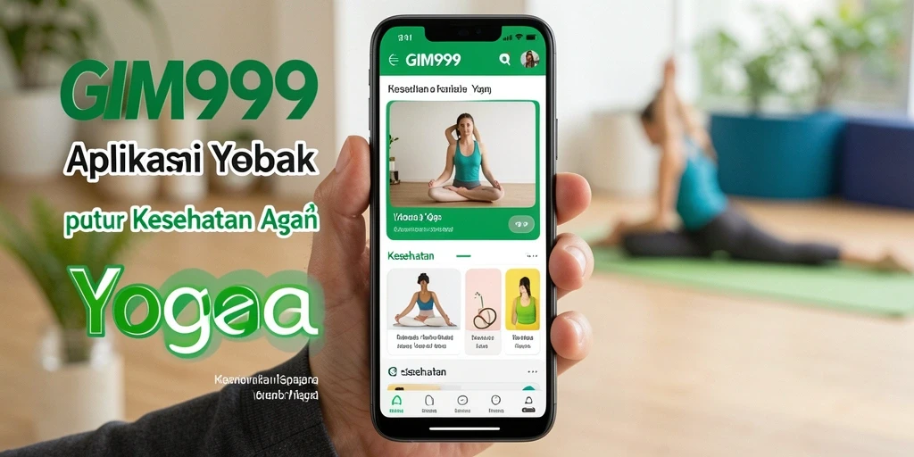 Tampilan antarmuka aplikasi Yoga GIM999 yang user-friendly.