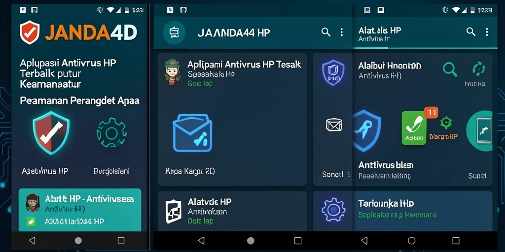 Tampilan antarmuka JANDA4D yang sederhana dan mudah digunakan.